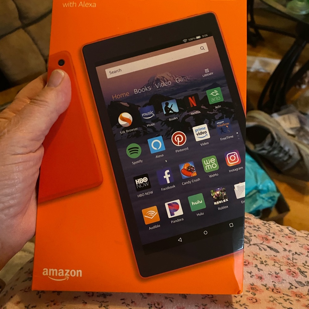 Amazon Fire Tablet - Vibrant Orange